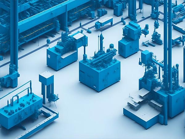 智慧工廠生產(chǎn)車(chē)間